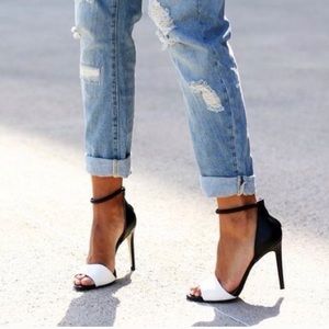 Color block Zara heels